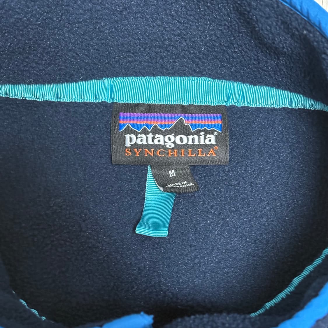 10s 파타고니아 투톤 신칠라 레드 네이비 상품이미지5