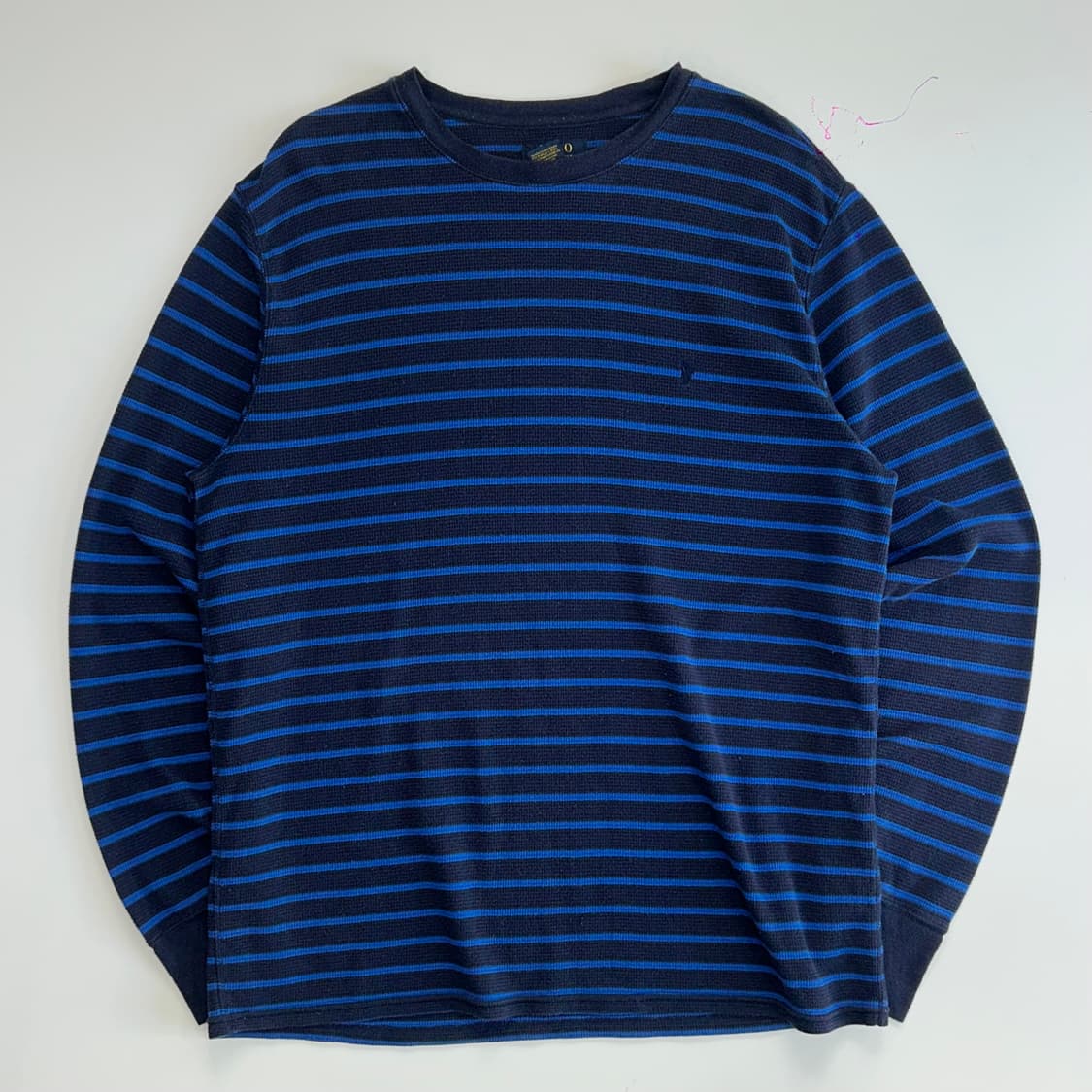 Polo 폴로 네이비 포니 블루 네이비 스트라이프 롱슬리브 상품이미지3