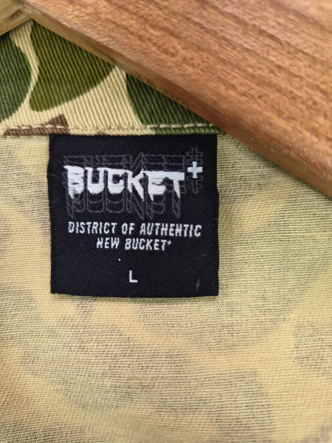 버켓카모 반팔 셔츠 L 상품이미지6