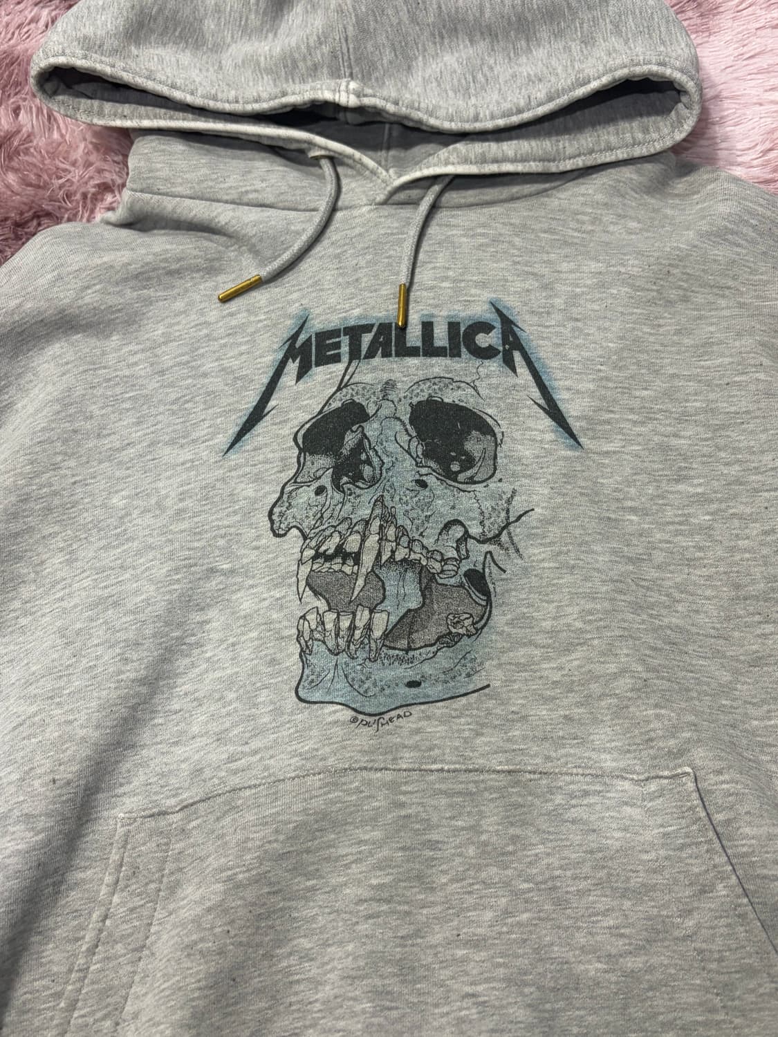 메탈리카 스컬 후드티 상품이미지5