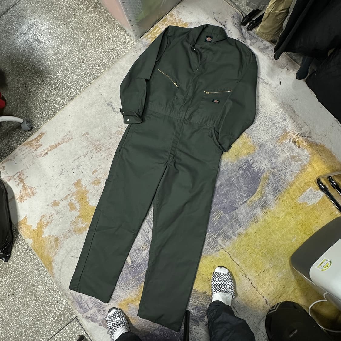 디키즈 커버롤 점프슈트 L 상품이미지2