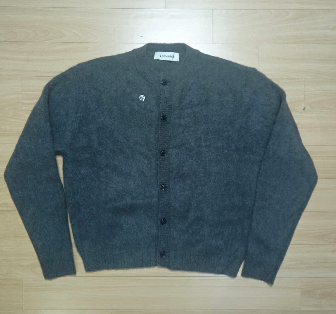 토니웩 알파카 모헤어 크루넥 가디건 카본 XL 상품이미지3
