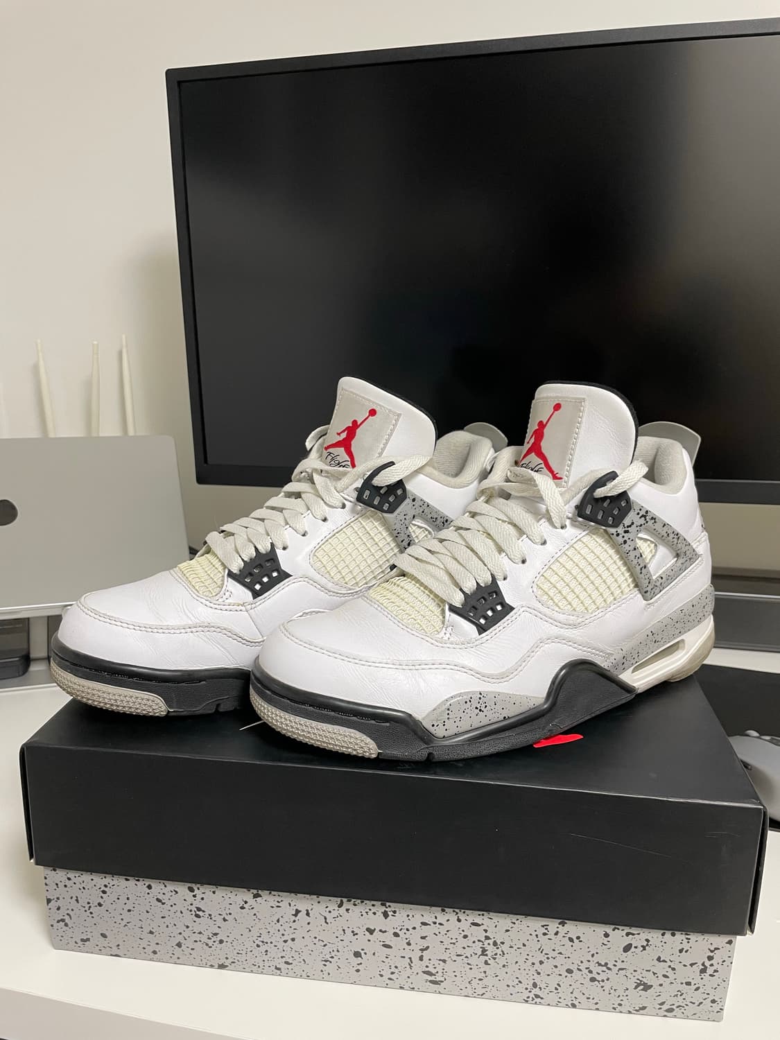 (265) 2016 나이키 조던 4 레트로 시멘트 상품이미지1