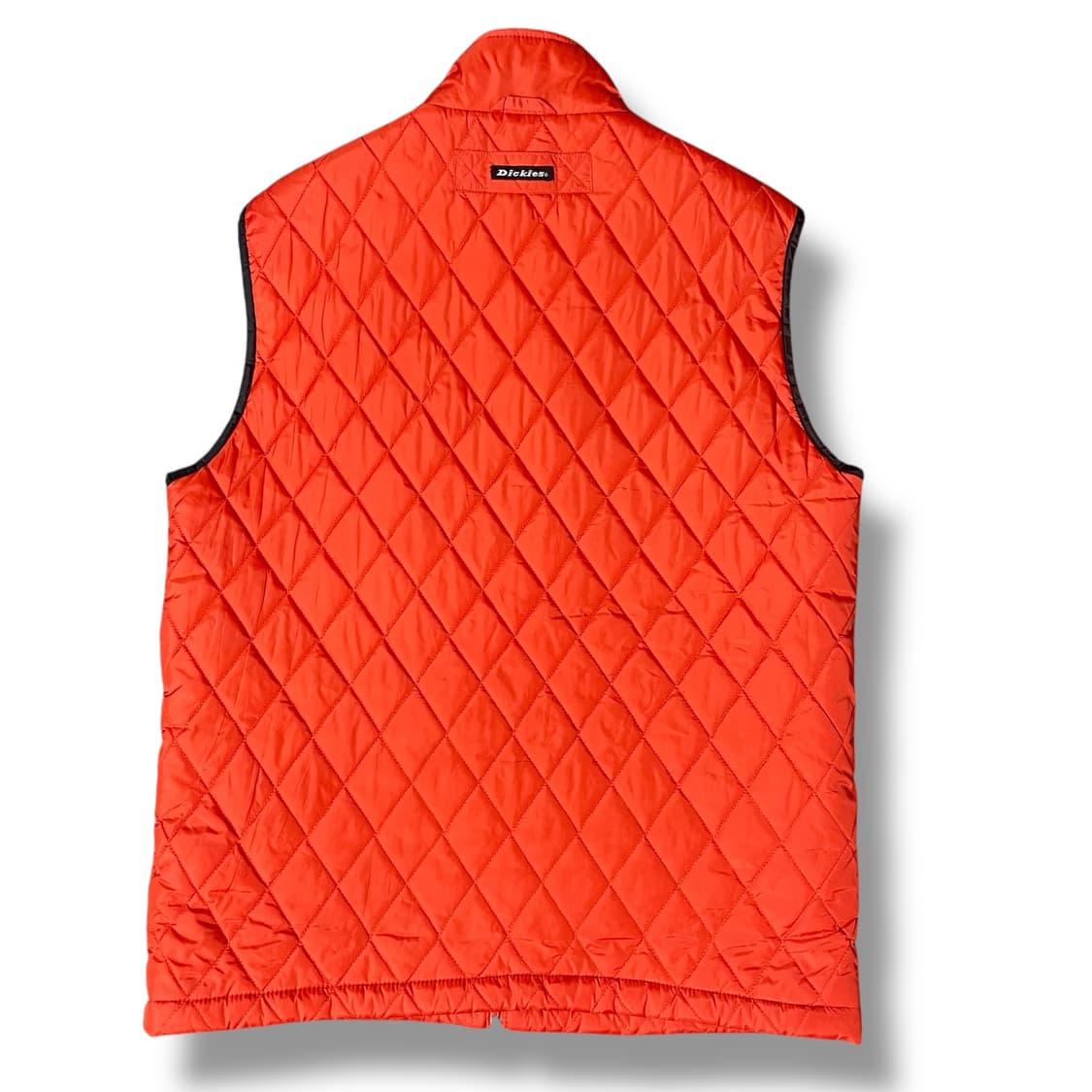디키즈 경량 퀄팅 오렌지 조끼집업 베스트 M 상품이미지2