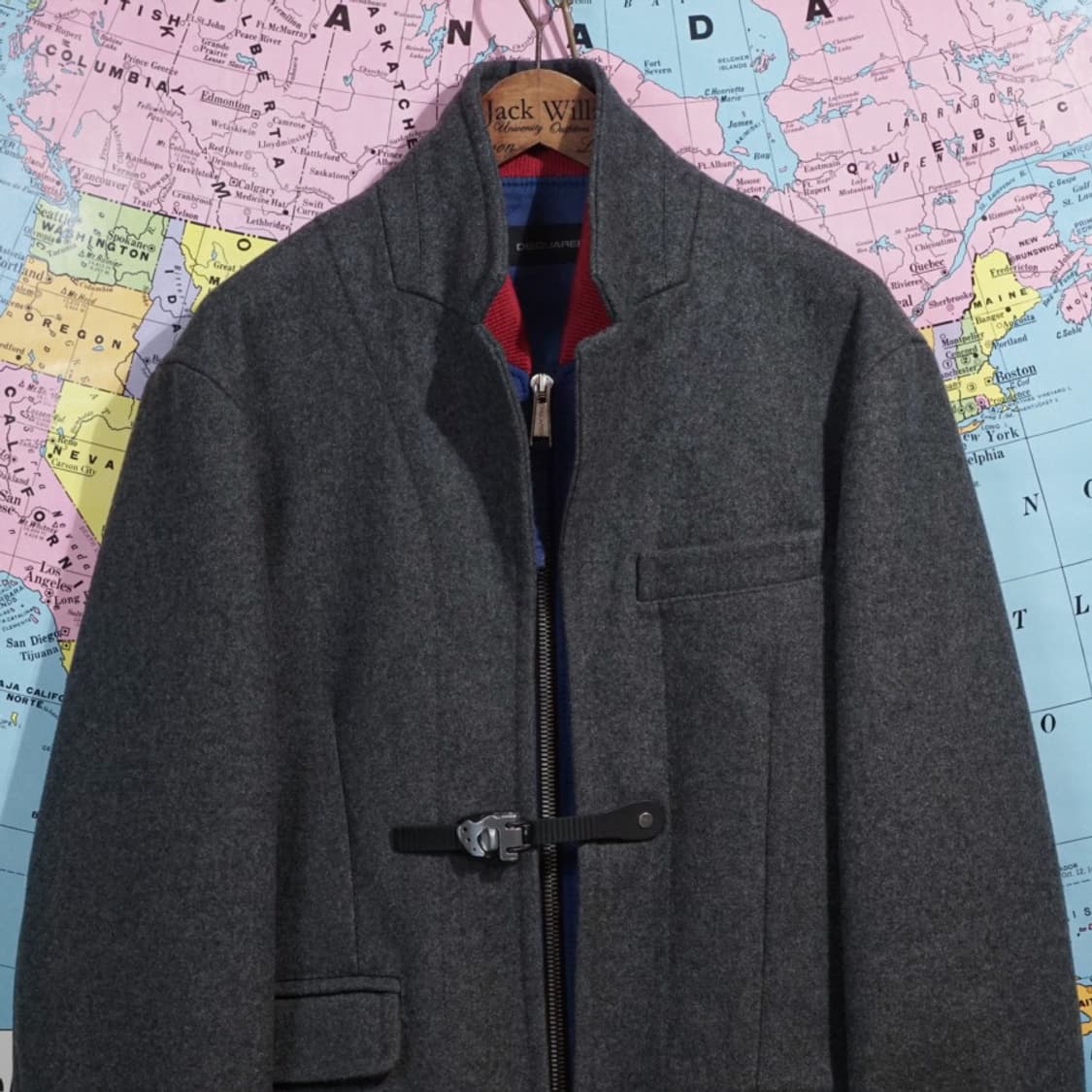 디스퀘어드2 레이어드 버클 자켓 상품이미지2