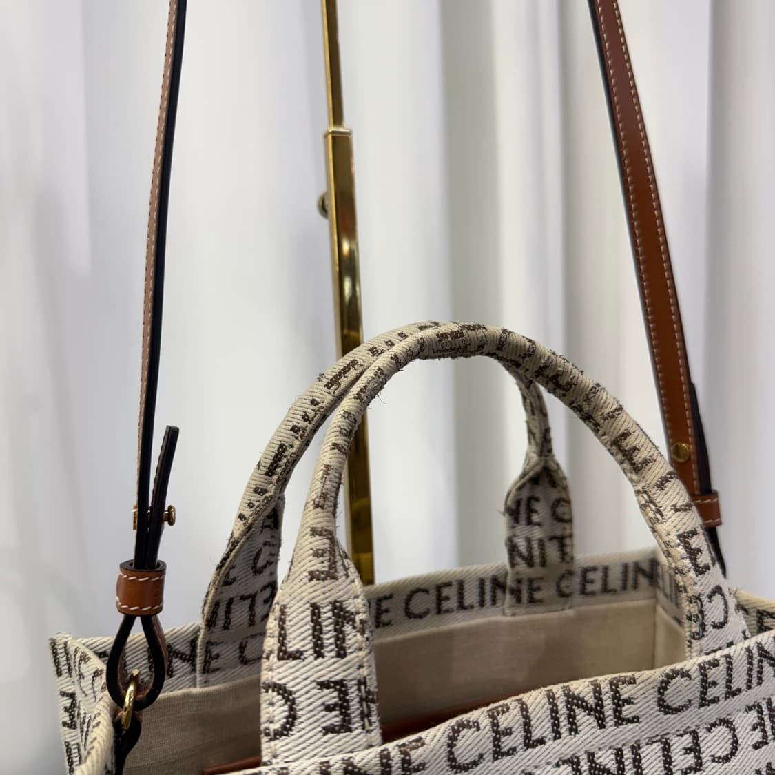 셀린느 캔버스 타이스 퀴르 카바스백 토트백 스몰 상품이미지3