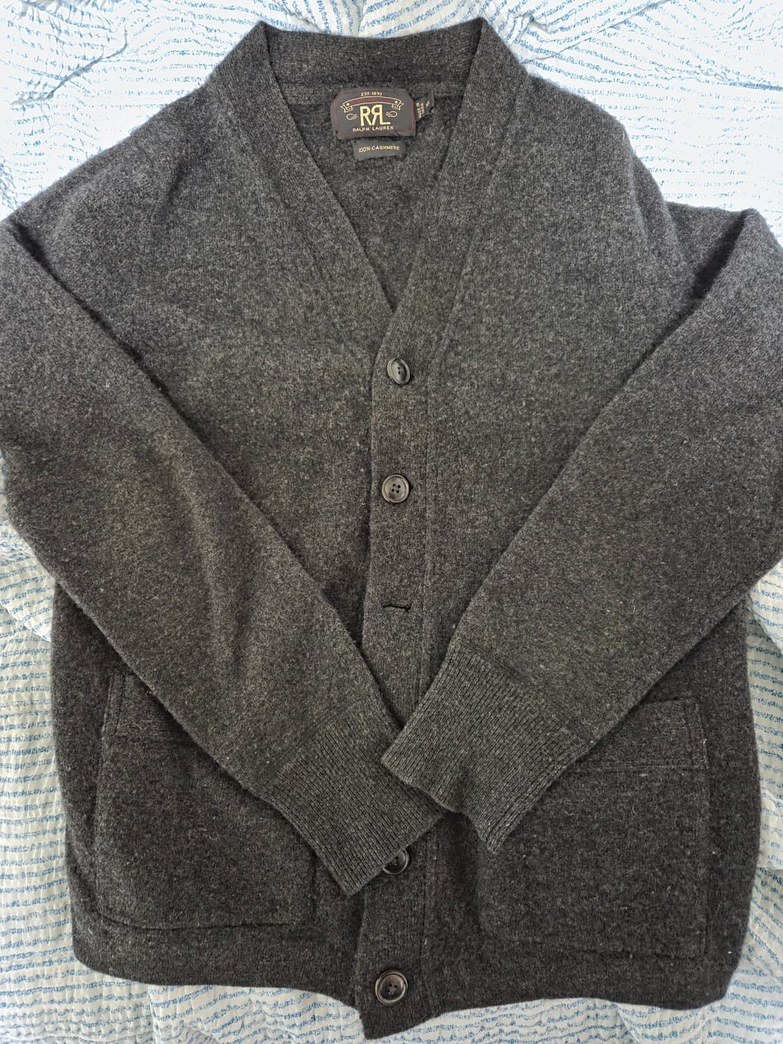 RRL 랄프로렌 캐시미어  가디건 상품이미지1