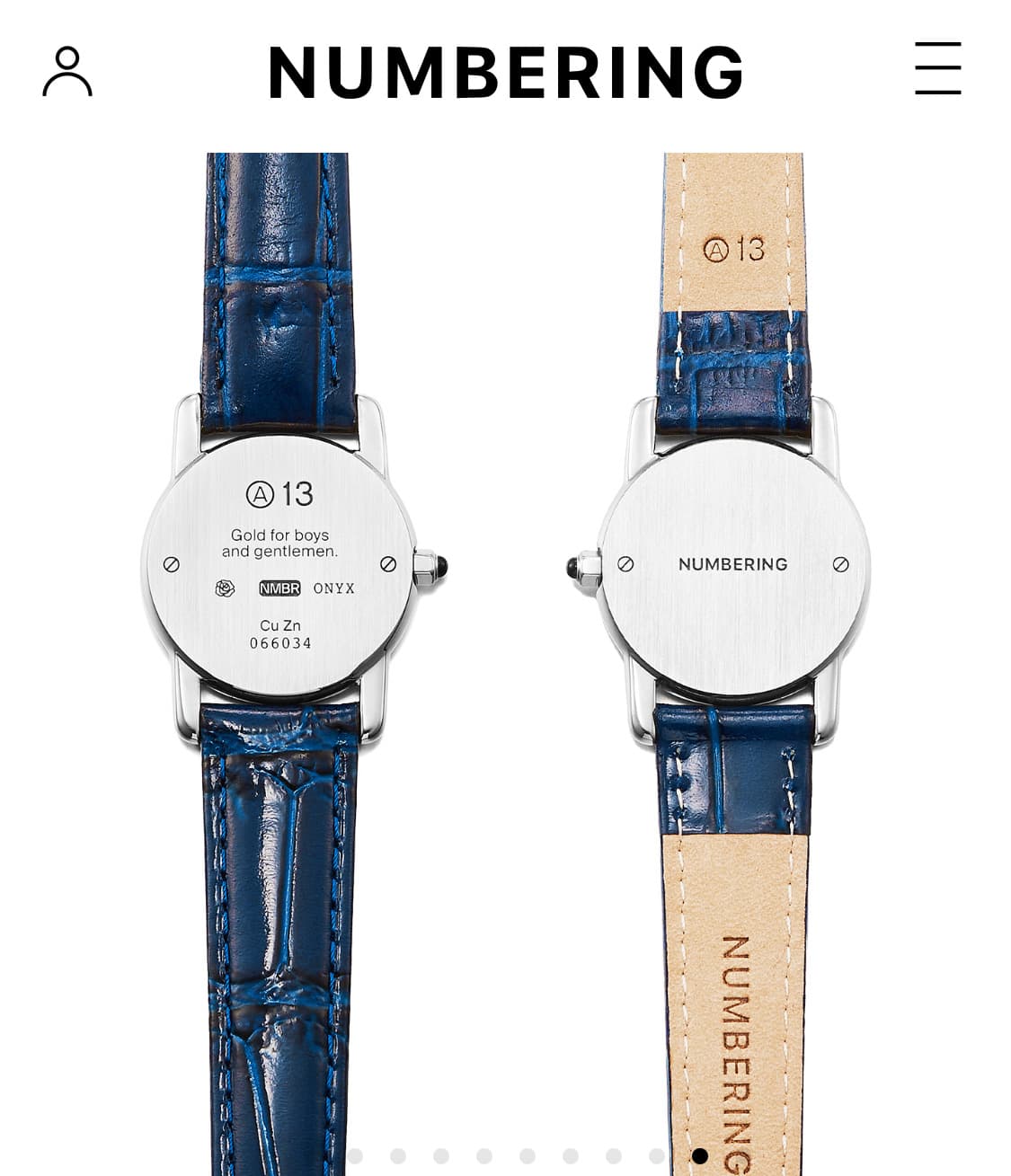 넘버링 #1903 A13 Round Watch Bracelet 상품이미지1