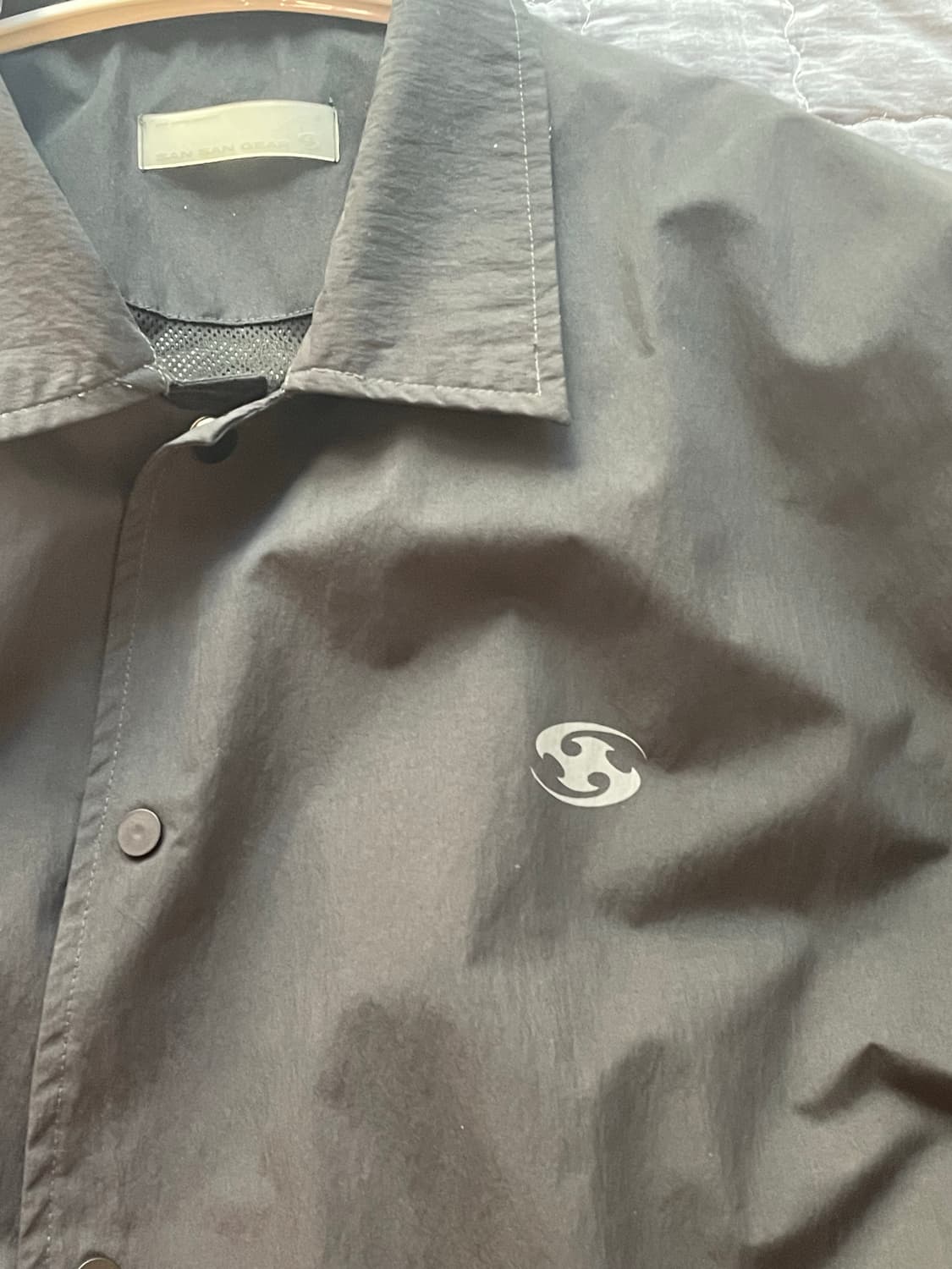 산산기어 코치 자켓 블랙 상품이미지4