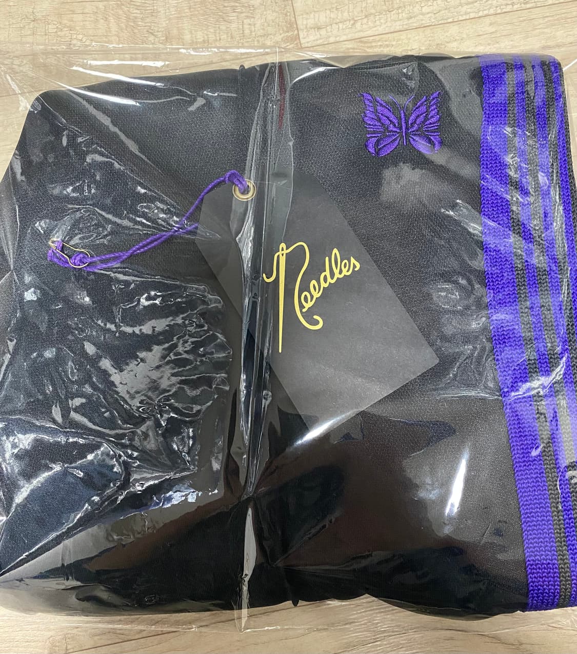 [s] 니들스 스트레이트 트랙팬츠 검보 블랙 퍼플 상품이미지6