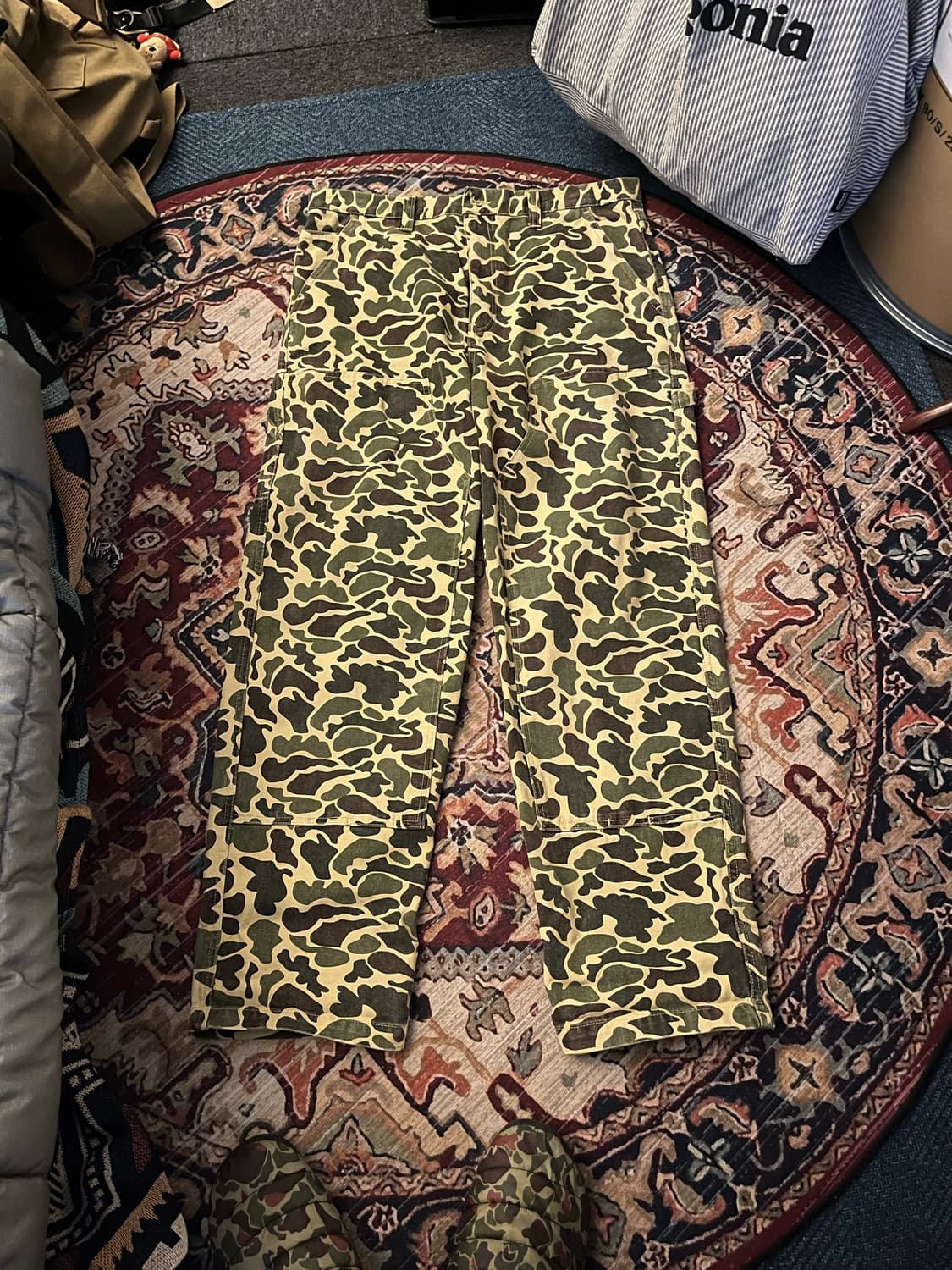 Stussy 덕카모 더블니 카펜터 34 상품이미지1