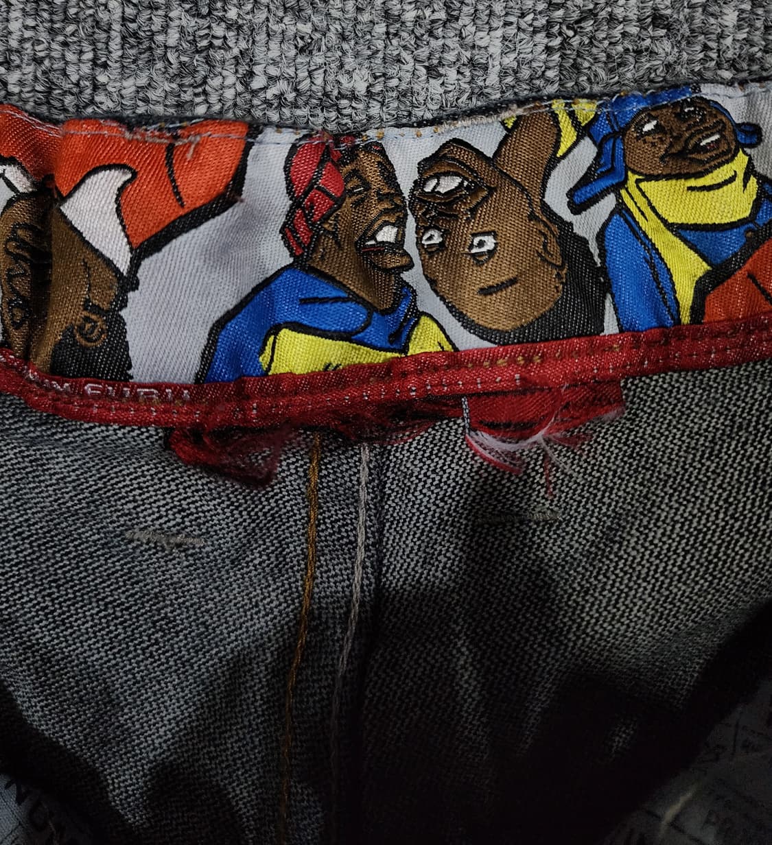 FUBU 후부 플래티넘 팻 엘버트 자수 데님 하프팬츠 반바지 상품이미지9