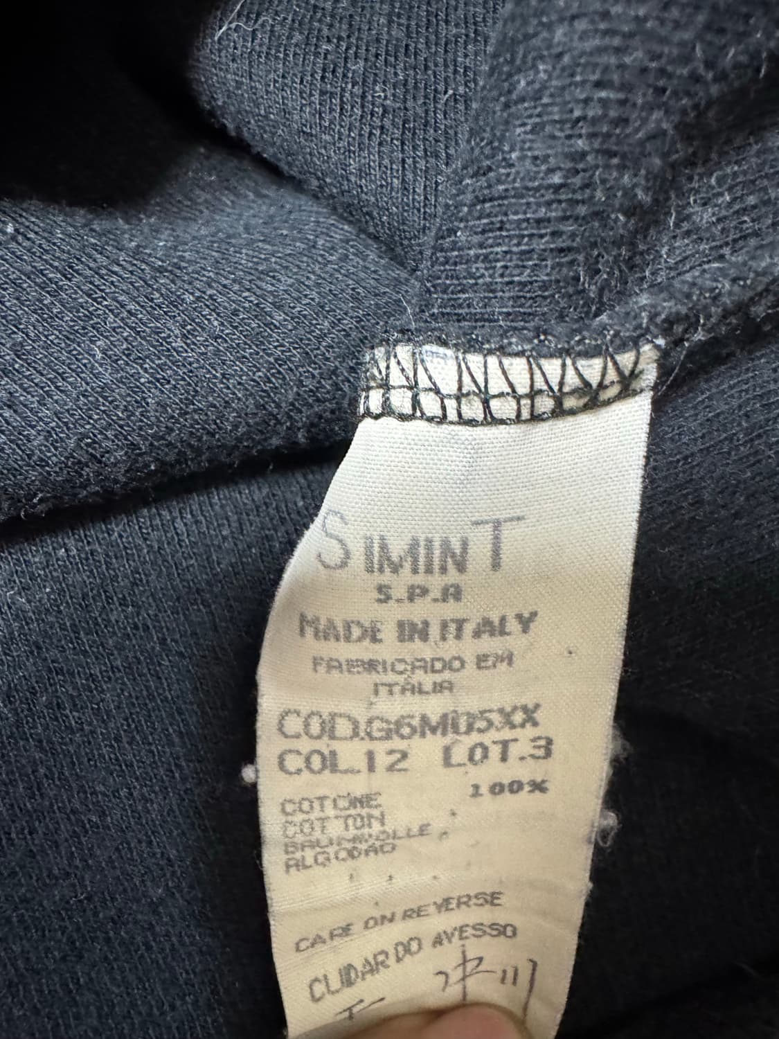 90s 아르마니진스 스웻 상품이미지3