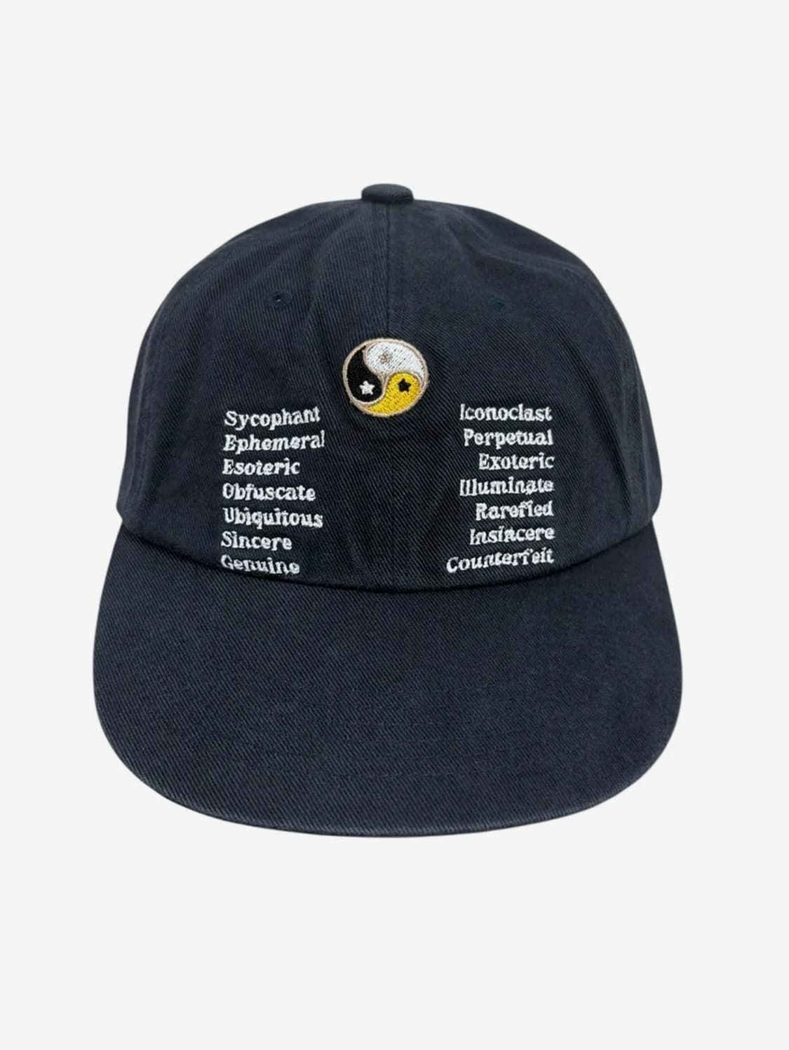 패슬 Yin Yang Washed Cap Dark Navy 상품이미지1