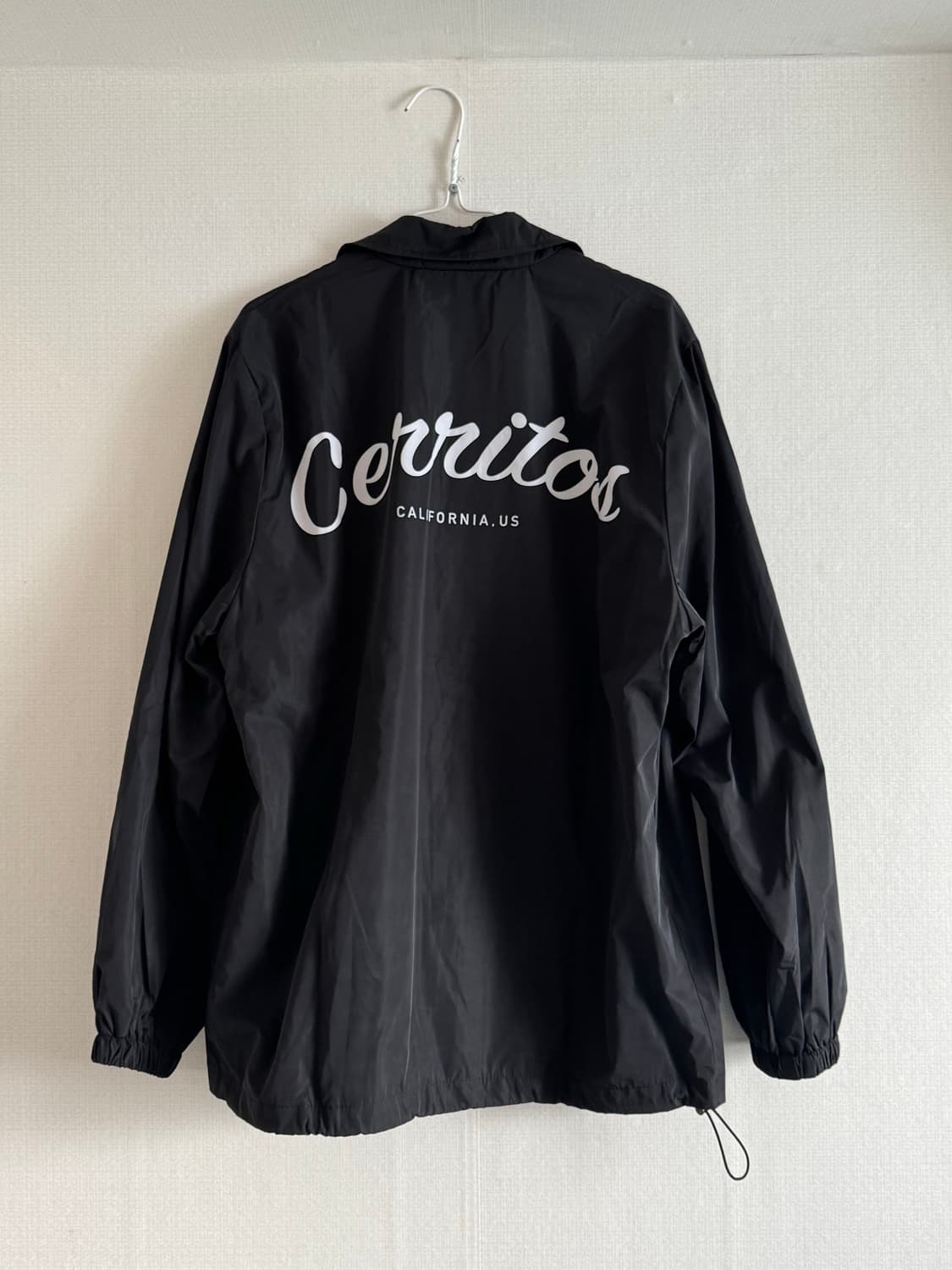 (새상품)Hotel Cerritos 코치자켓 블랙 L 사이즈 상품이미지2
