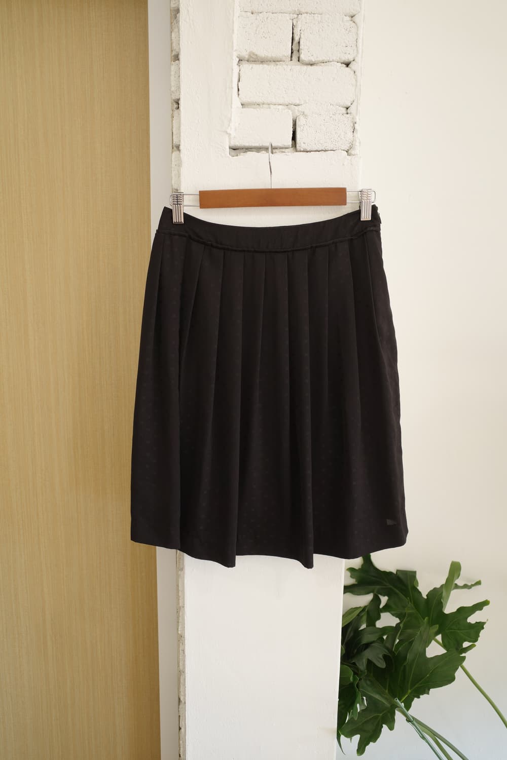 도트 블랙 스커트 상품이미지6