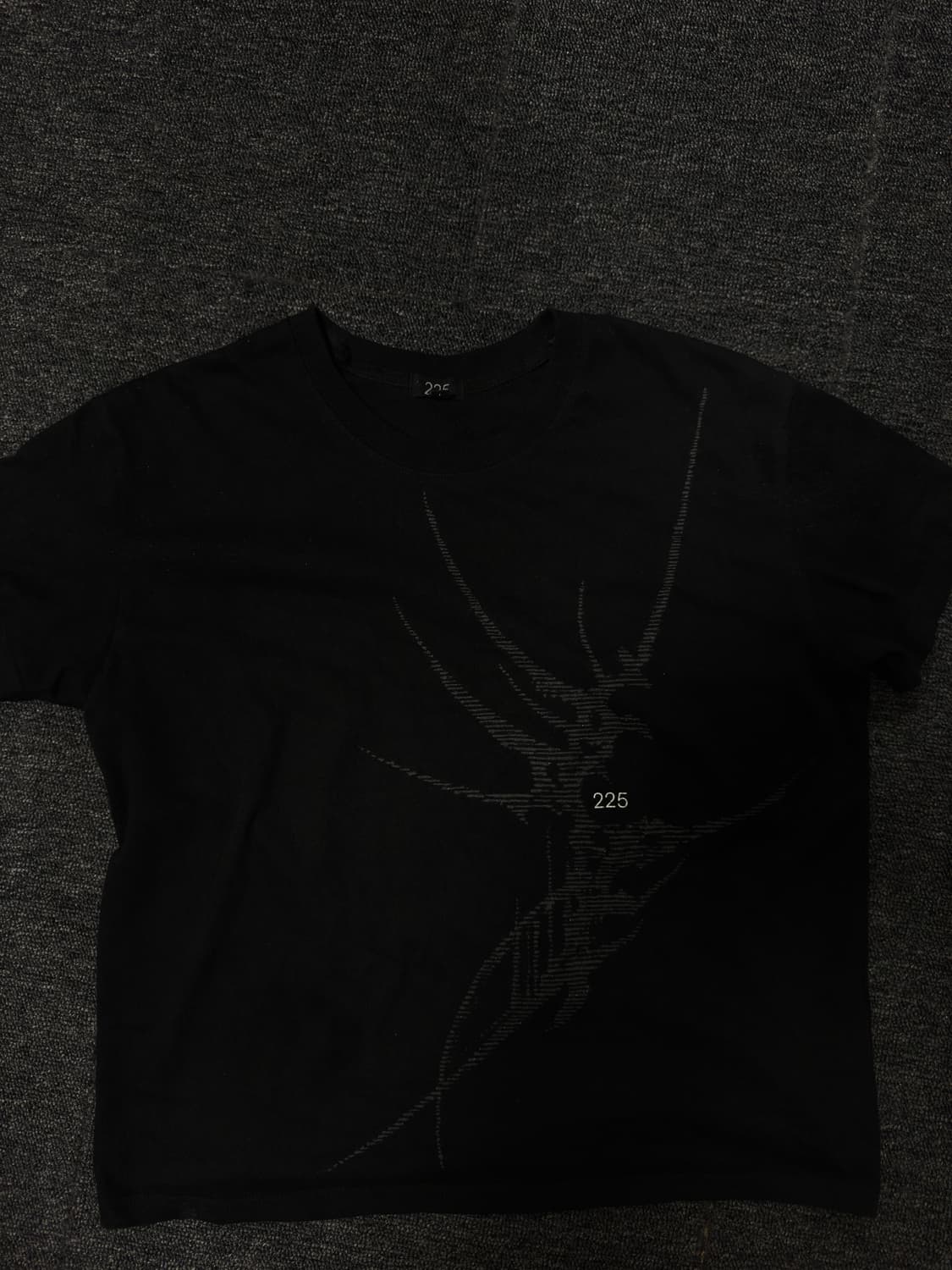 225 halftone line t-shirt 반팔 상품이미지4