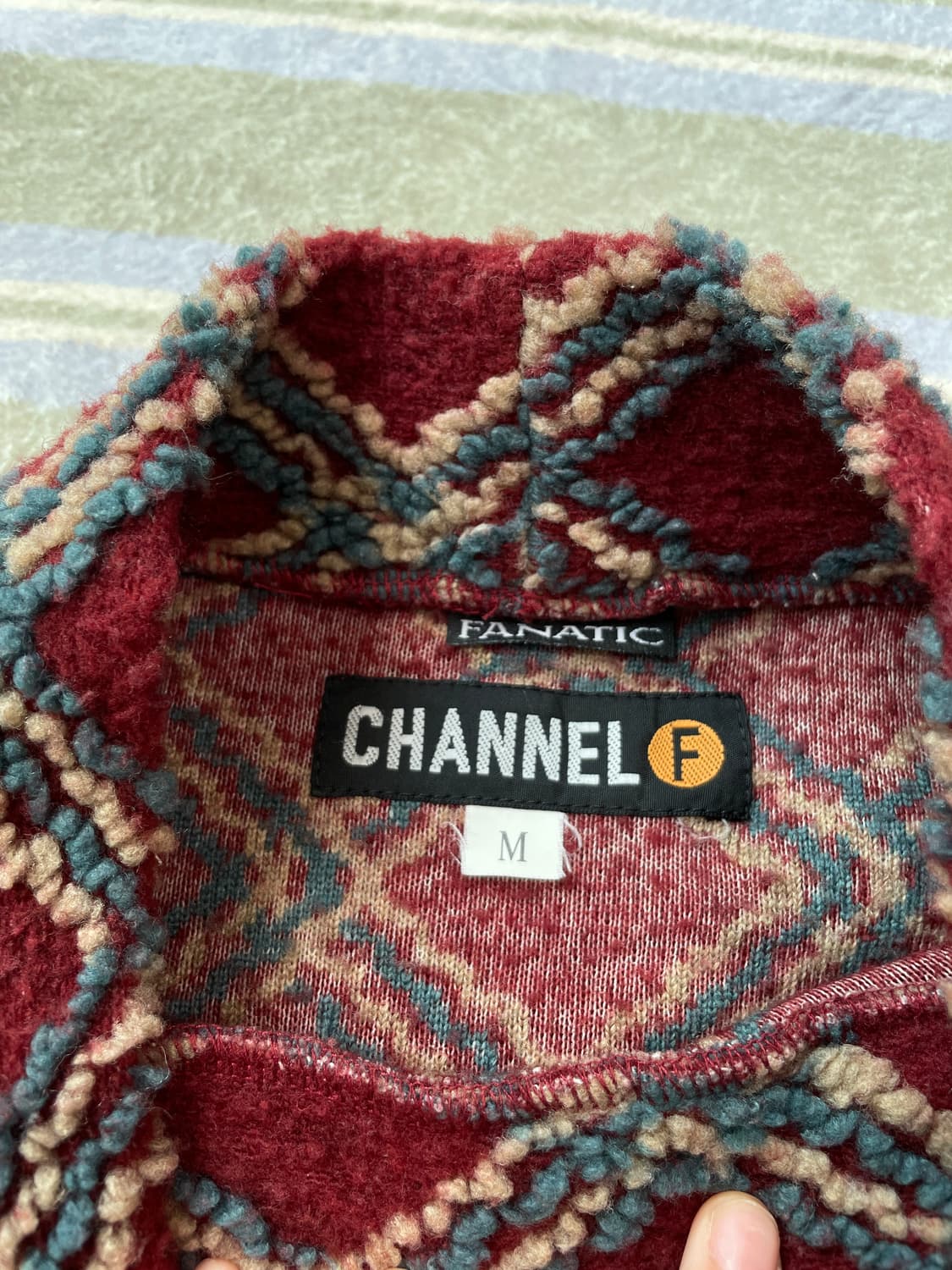 유럽 메이드 빈티지 패턴 상의 상품이미지5