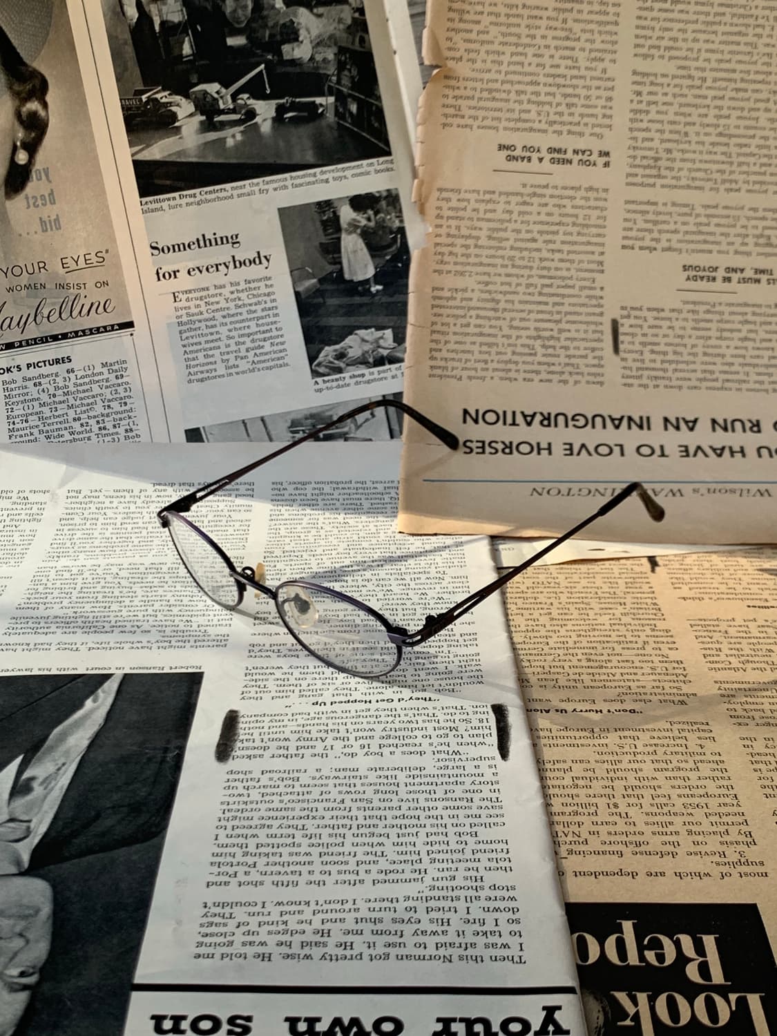 [픽키-384] 오벌 메탈 안경테 미니멀 초경량 상품이미지3