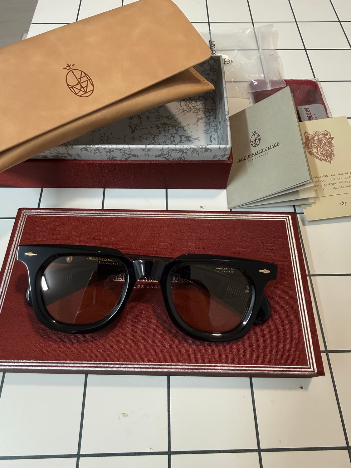 JACQUES MARIE MAGE Vendome 블랙 47/25 상품이미지7