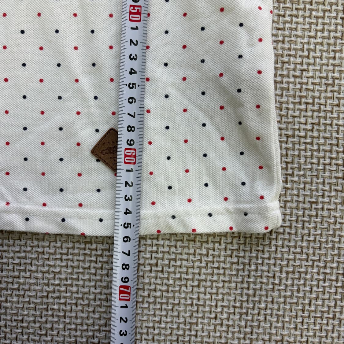 95 ANDEW 흰색 카라티 0612D1 상품이미지6