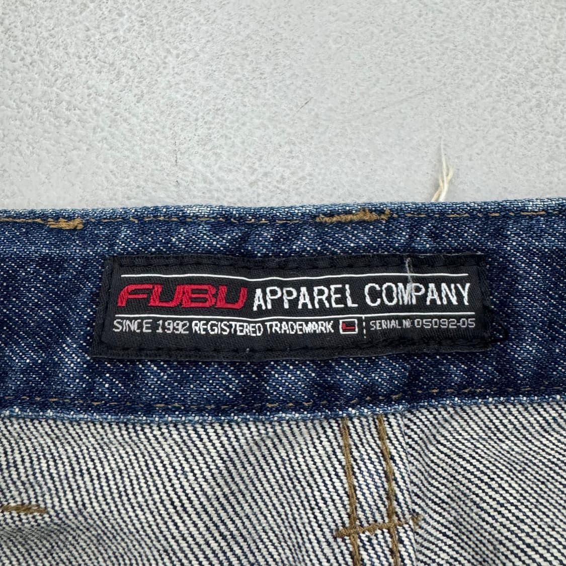 FUBU 후부 올드스쿨 힙합 와이드 데님팬츠 상품이미지9