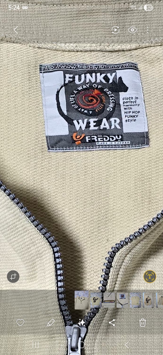 Funky Wear FREDDY 긴팔 티셔츠 XL 상품이미지3