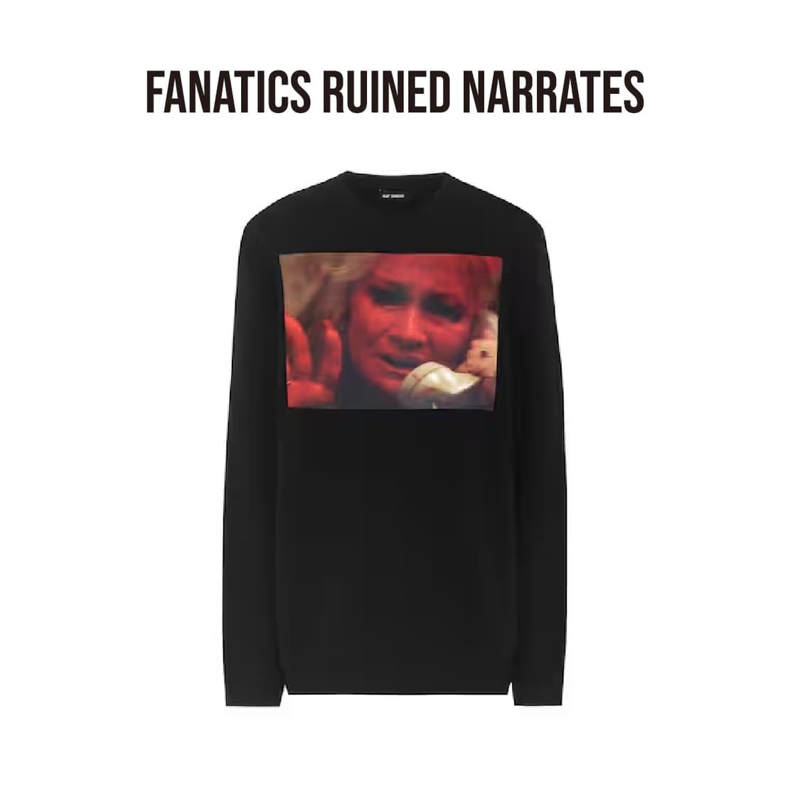 [XL]라프시몬스 19AW Mother On Phone 스웻셔츠 상품이미지1