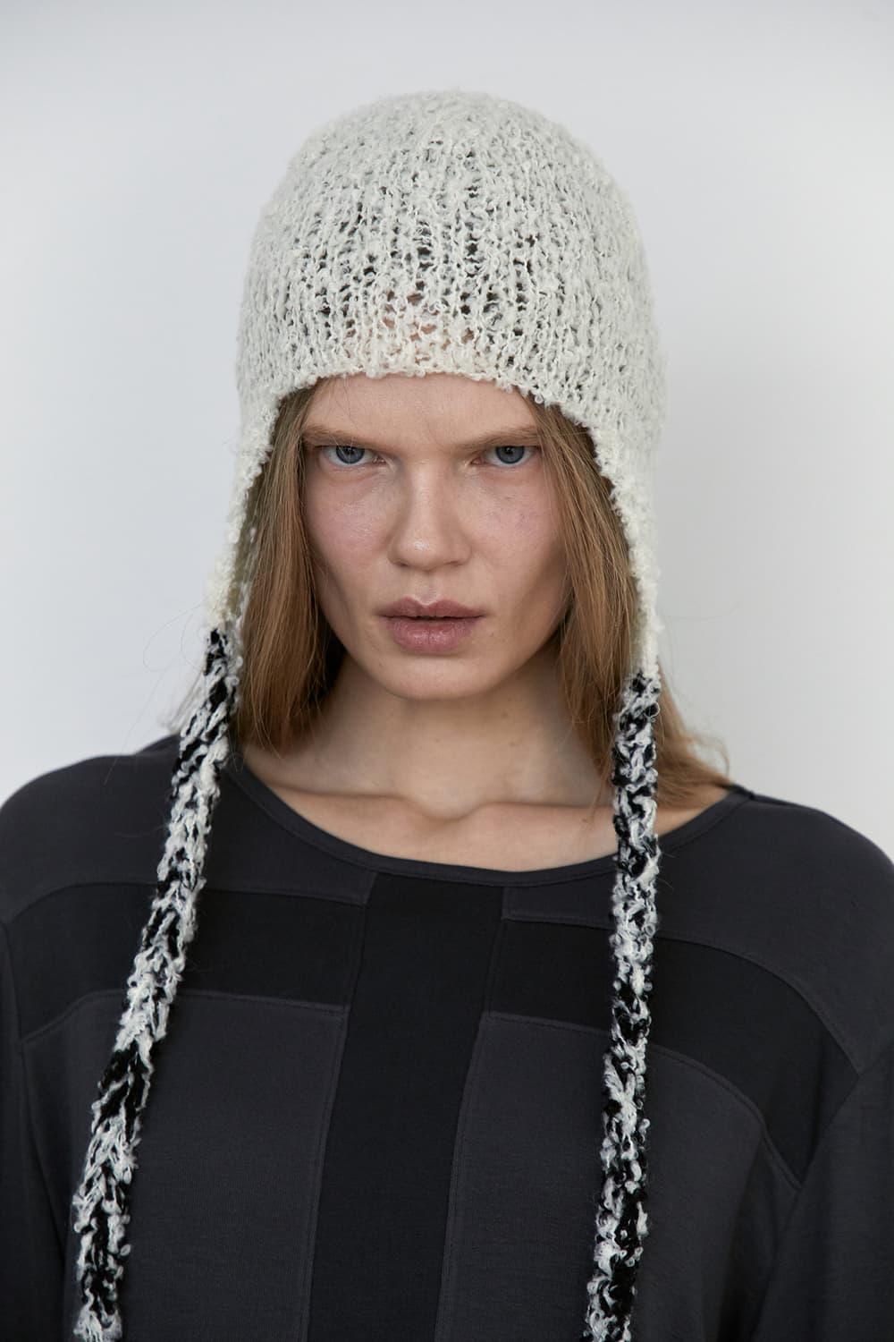 DARED 데어드 HANDMADE BRAID WOOL BONNET 모자 상품이미지6