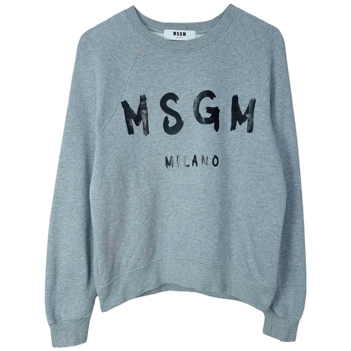 [엠에스지엠] 빅로고 프린팅 오버핏 맨투맨 그레이 P01390 상품이미지2