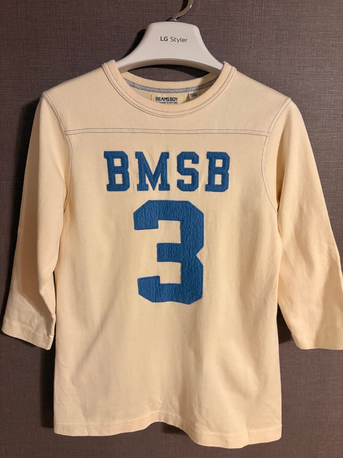 빔즈보이 BMSB 넘버3 3부소매 티셔츠 상품이미지1