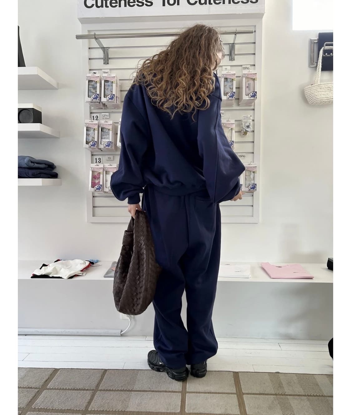 Navy Basic Sweat *pants 상품이미지1