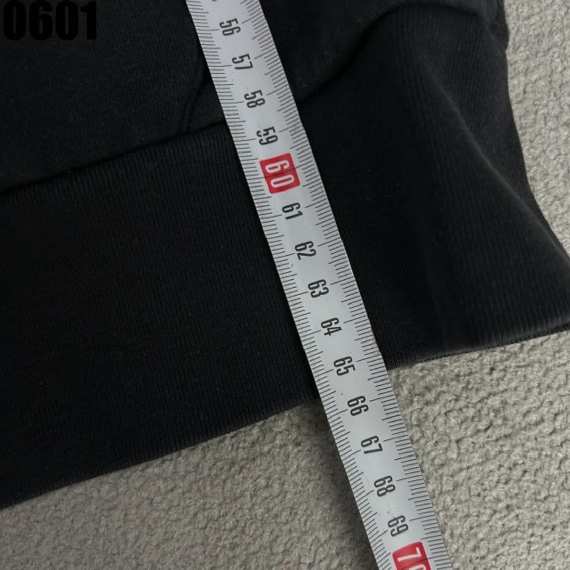 리바이스 블랙 기모 후드집업  상품이미지6