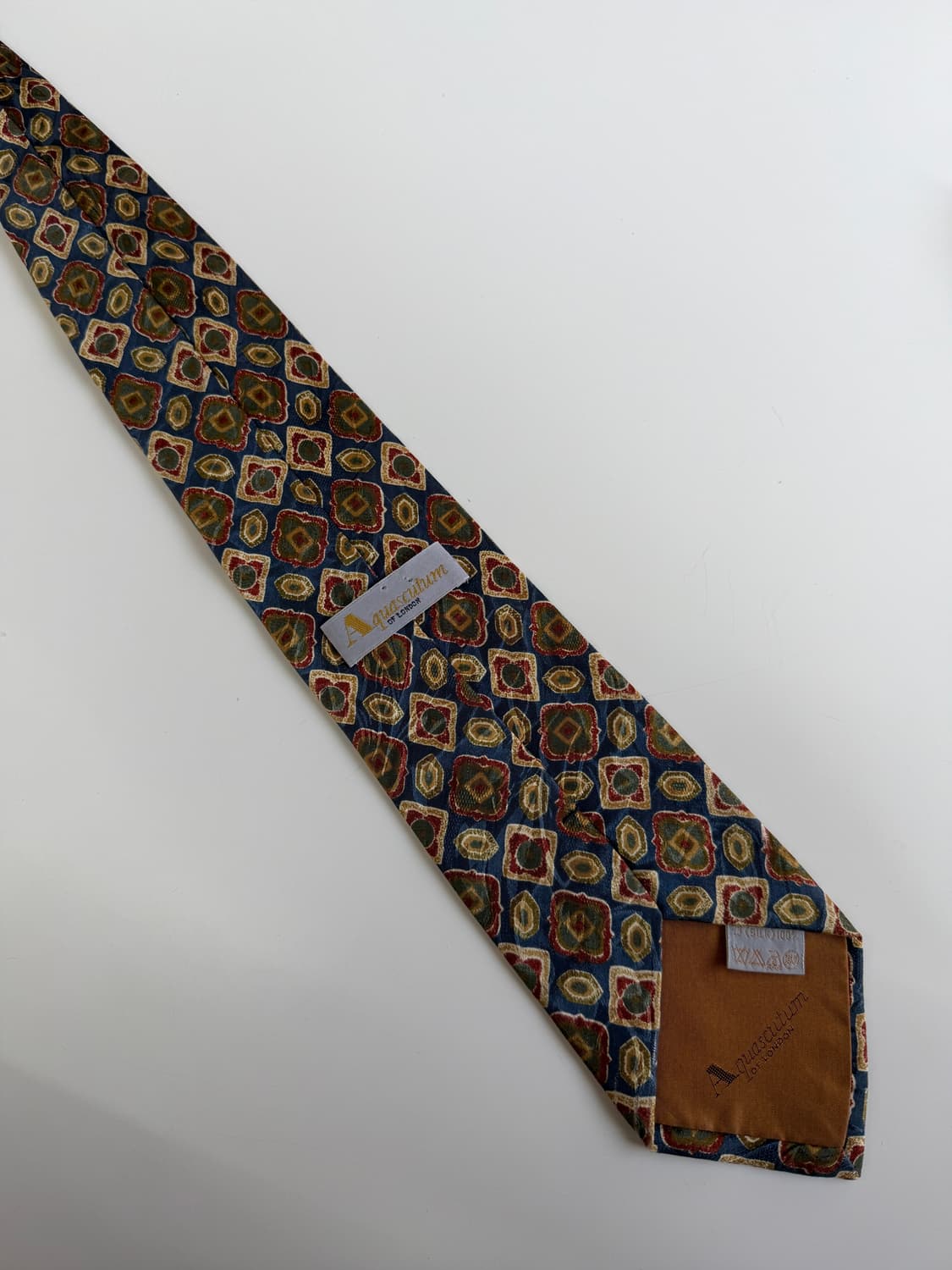 아쿠아스큐텀(Aquascutum) 실크 넥타이 9.3cm 상품이미지3