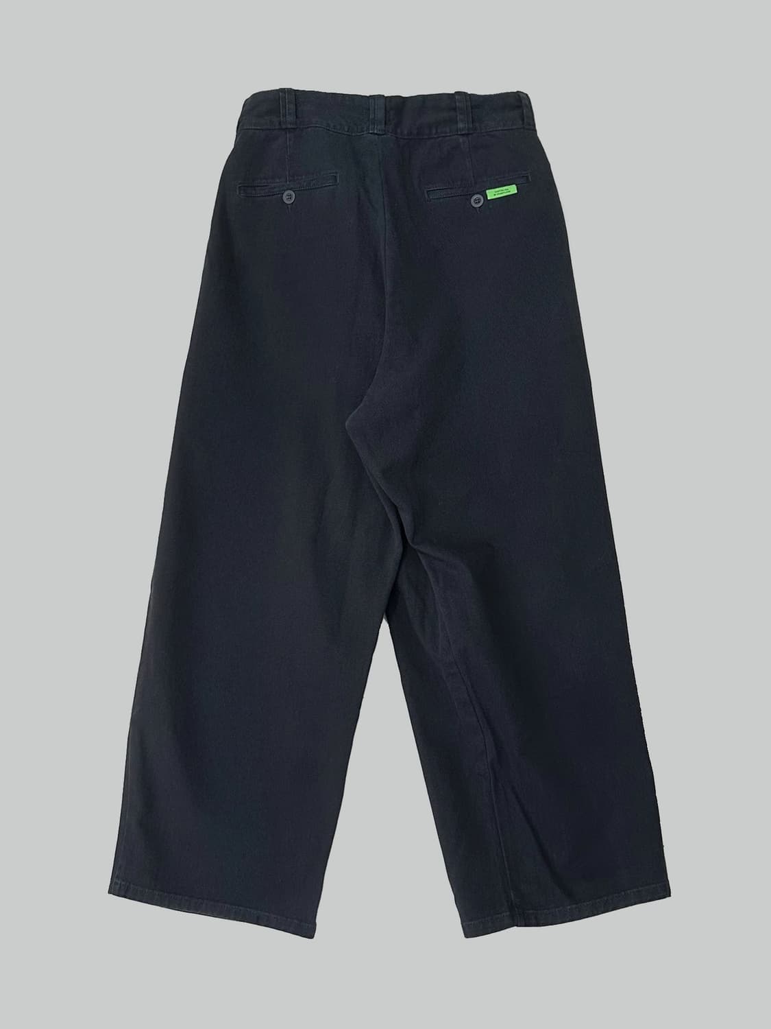 Willy Chavarria 와이드 랩 데님팬츠 상품이미지4