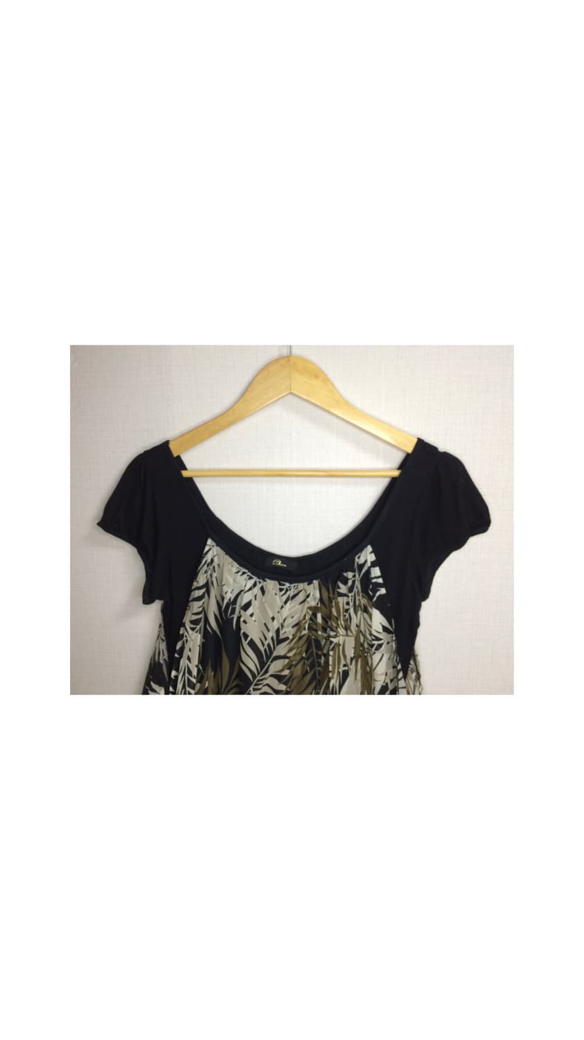 빈티지 프린팅 원피스 튜닉 상품이미지2