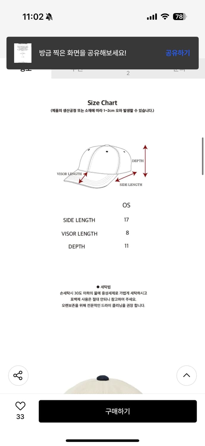 더뮤지엄비지터 판다 볼캡 상품이미지9