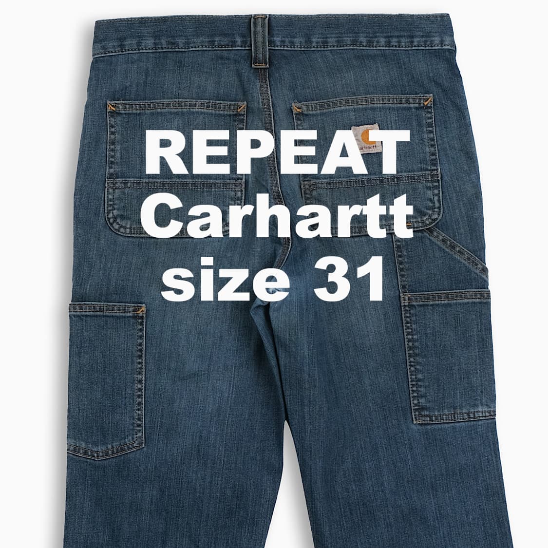 빈티지 칼하트 카고 청바지 102808 31 인치 CH8083001 상품이미지1