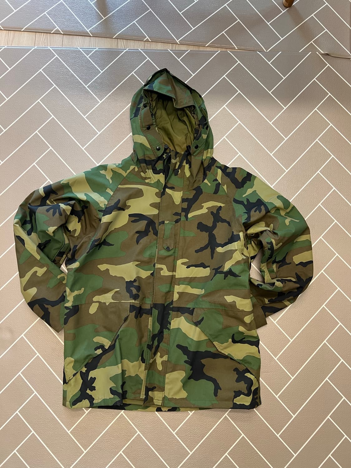90s ECWCS 1세대 우드랜드 고어텍스 파카 자켓 L/R 상품이미지1