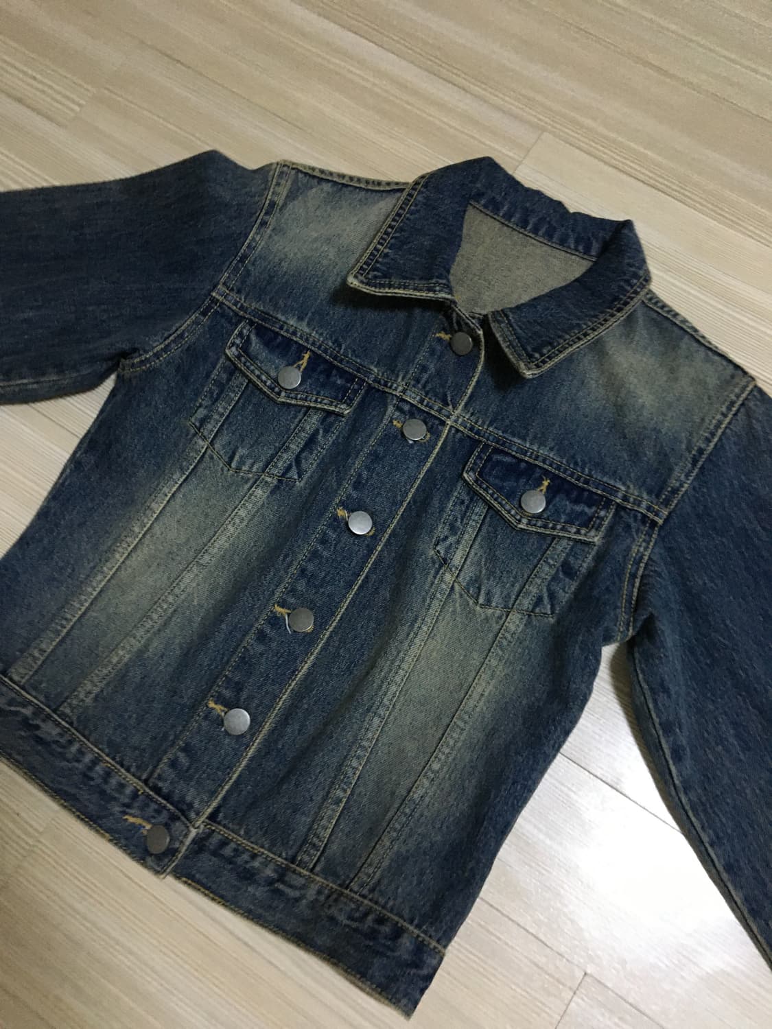 핏 예쁜 청자켓 상품이미지6