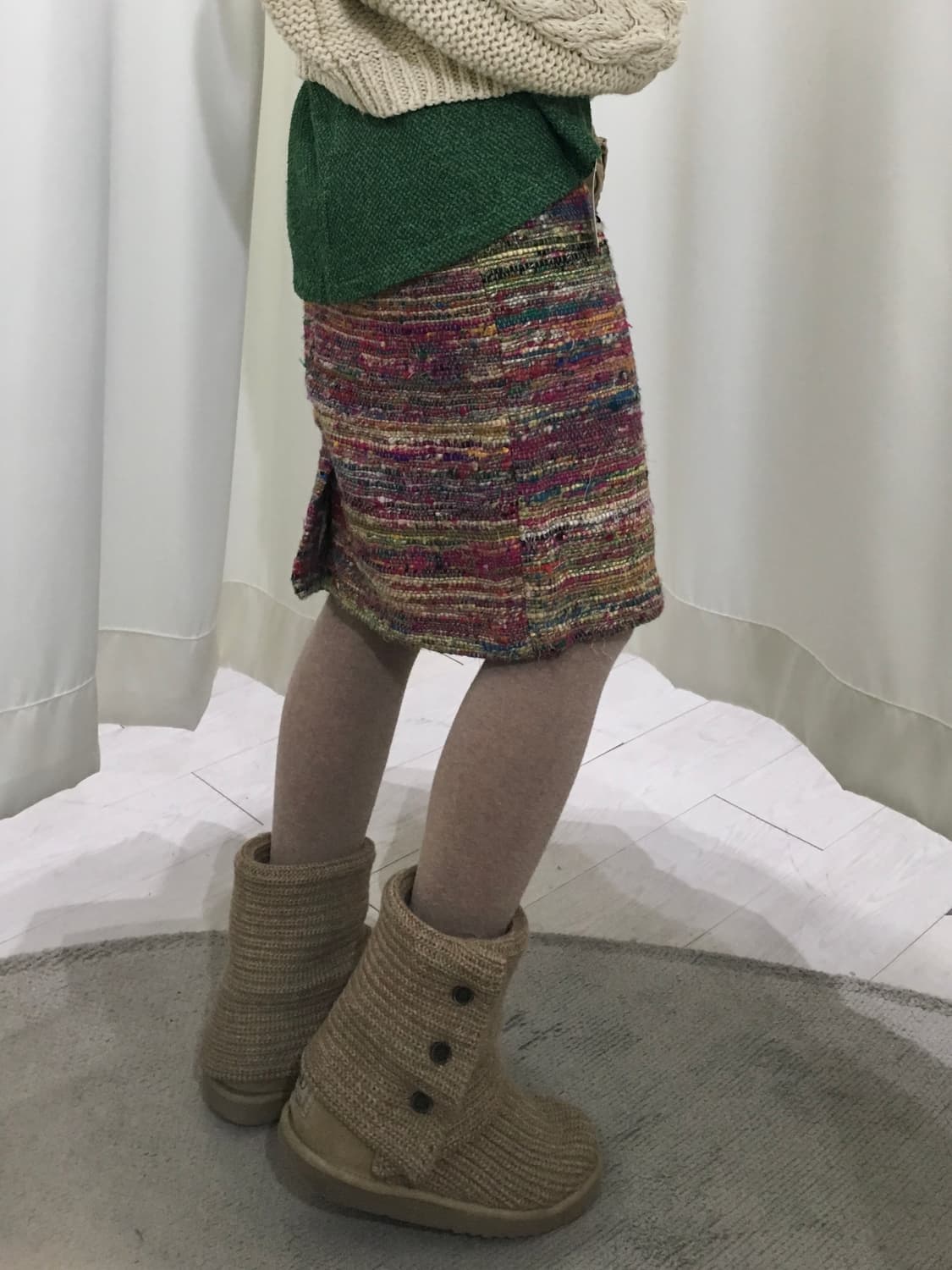 하구미 무지개 스커트 상품이미지2