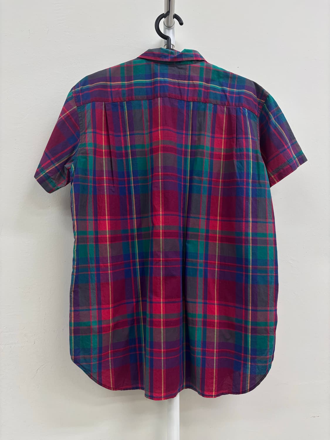 빈티지 체크 반팔 셔츠 상품이미지7