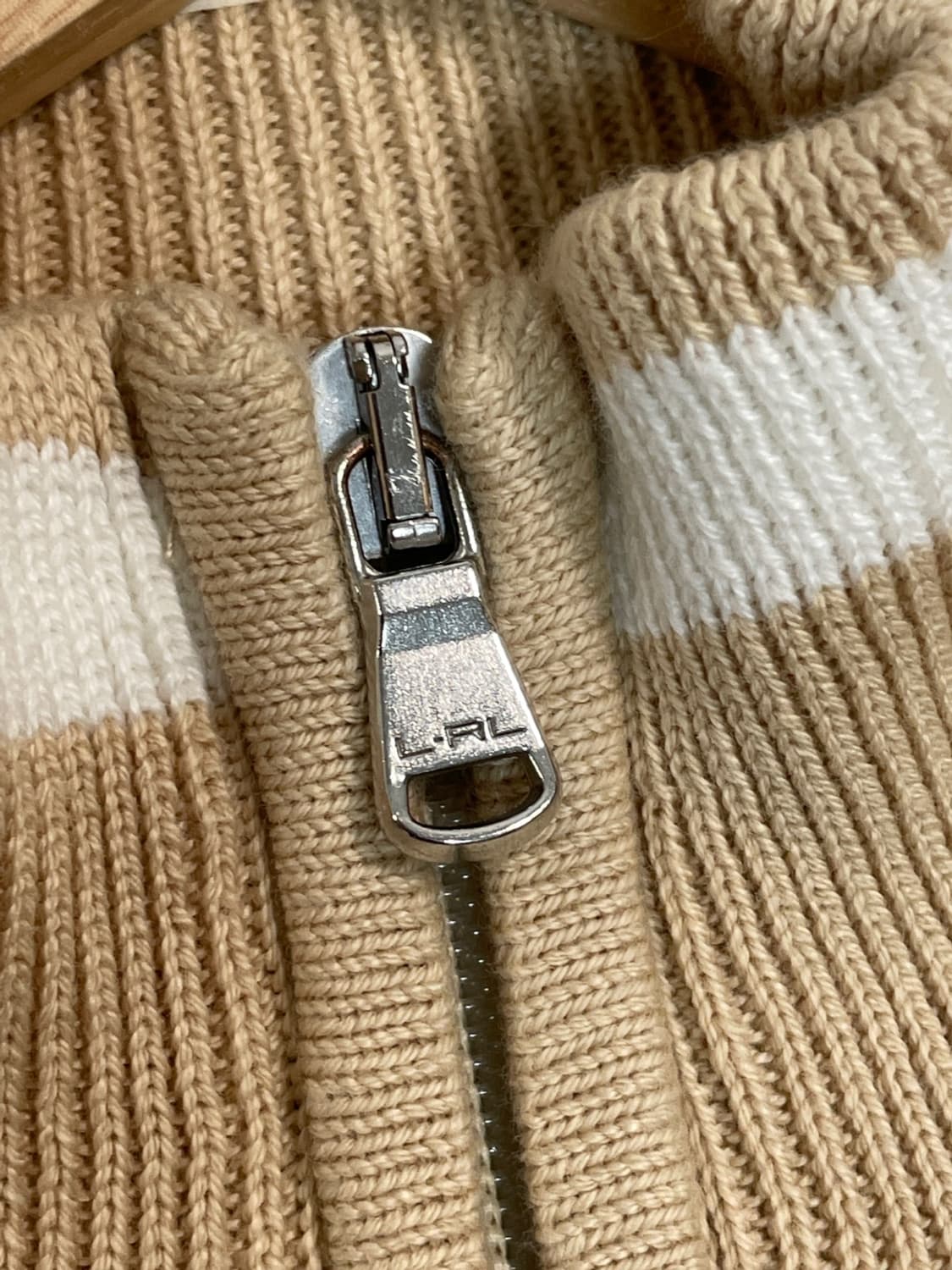 폴로 랄프로렌 꽈배기 니트 집업 상품이미지5