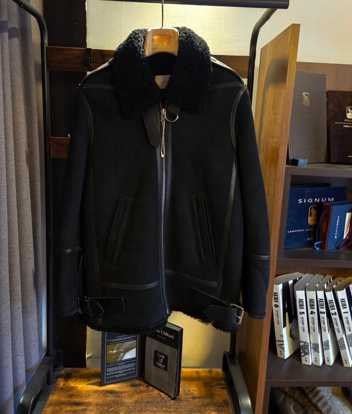 이로 B-3 무스탕  상품이미지8