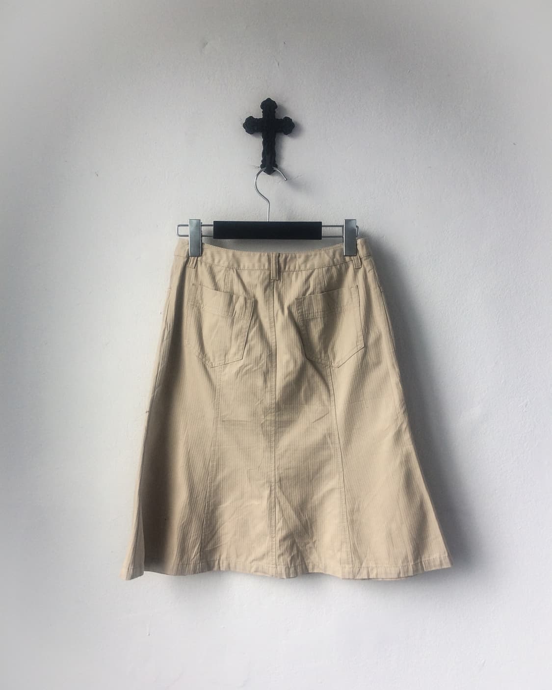 Beige midi skirt 상품이미지2