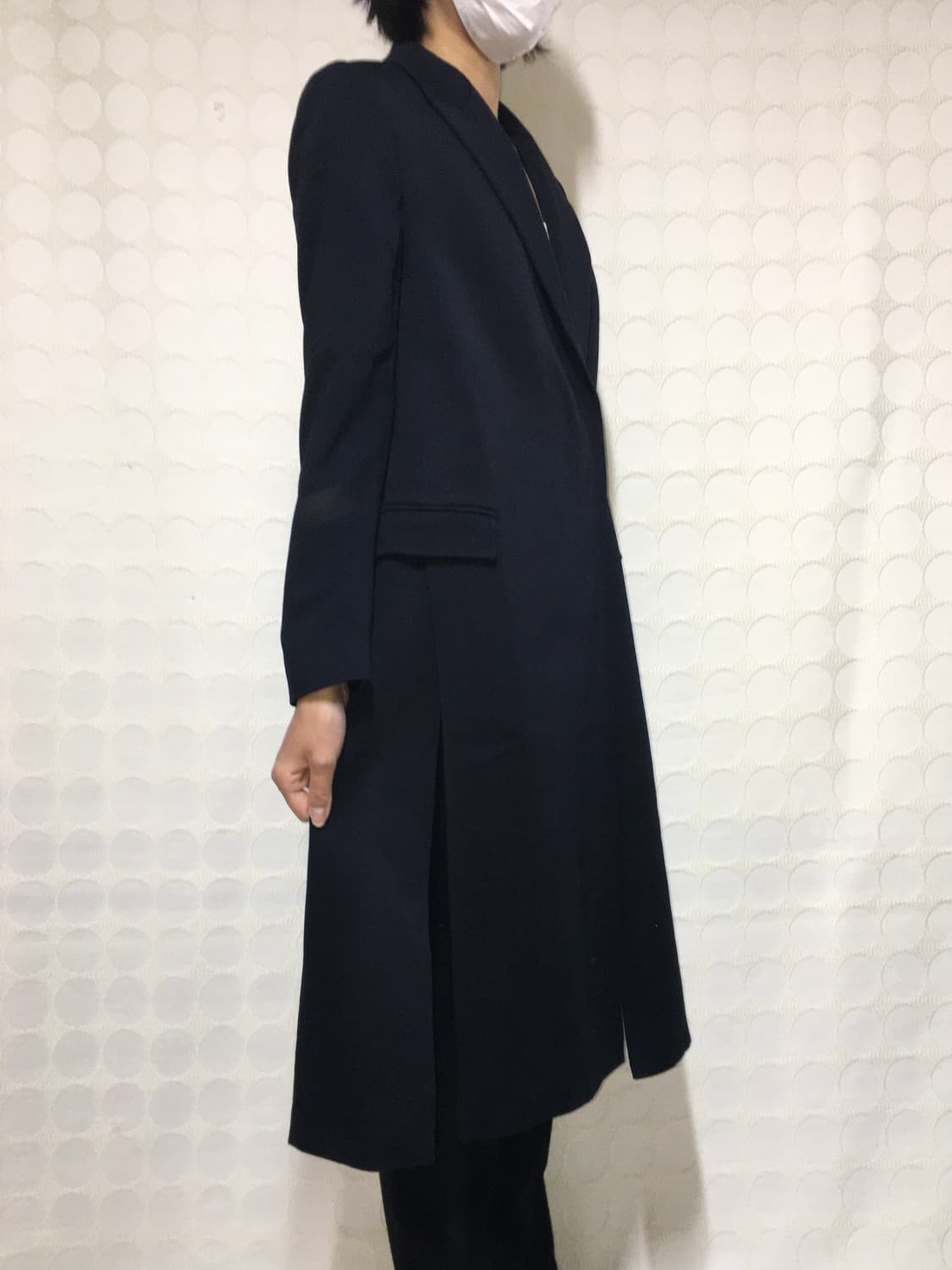 All Saints사이드 슬릿 테일러드 롱 자켓 상품이미지2