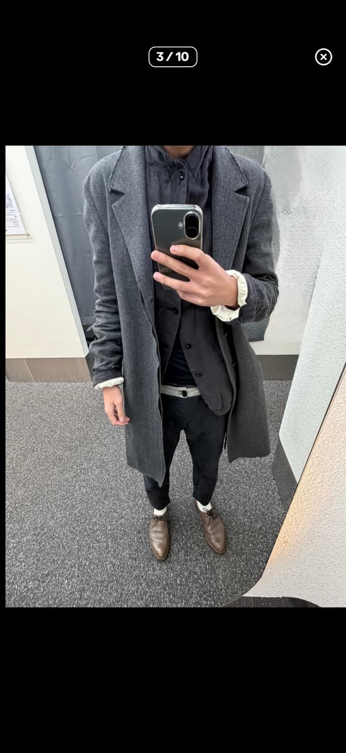 더 비리디안 비대칭 스티치 로퍼 상품이미지3