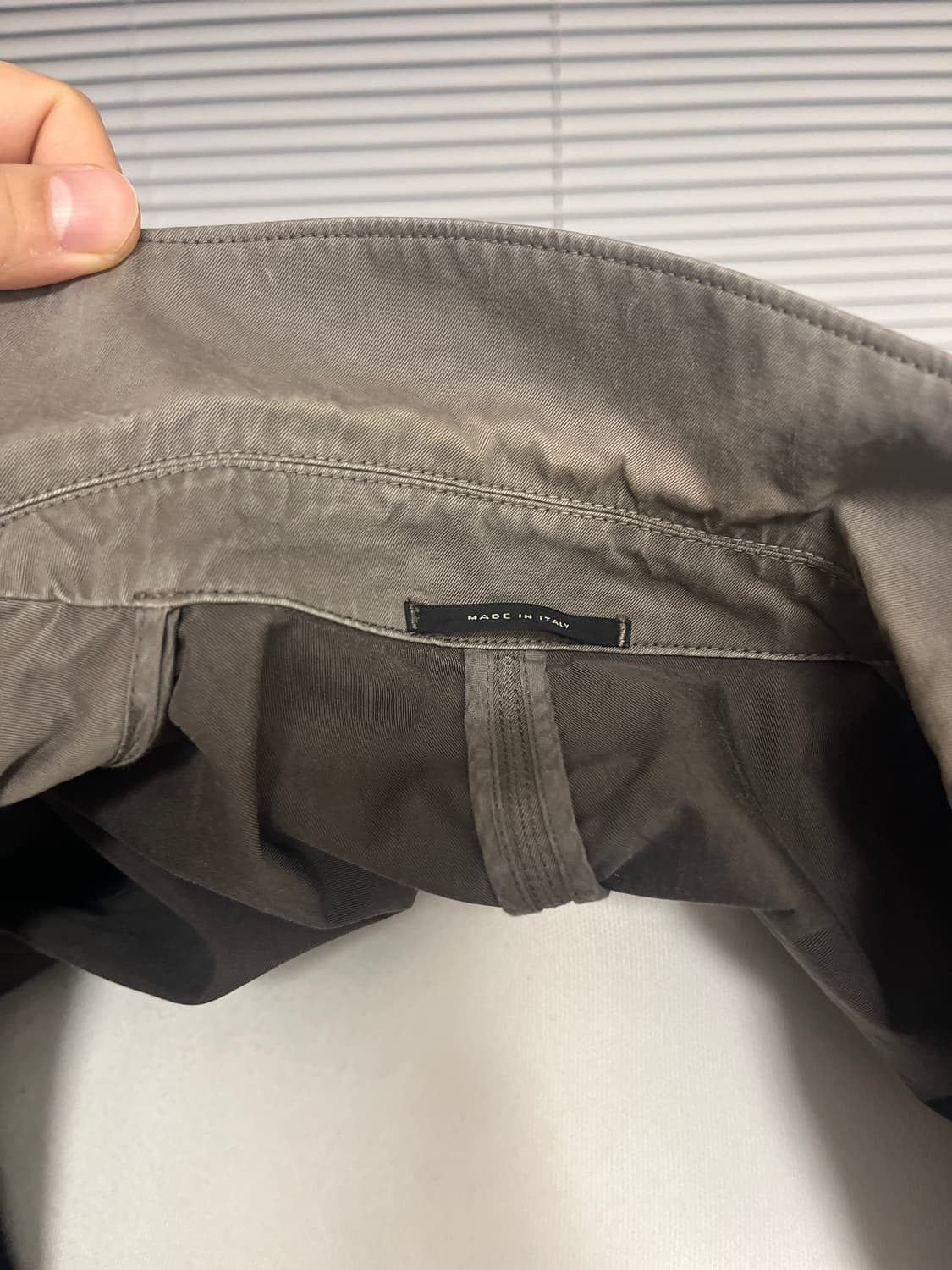 CP COMPANY 올리브그레이 코튼 수트 48 상품이미지5