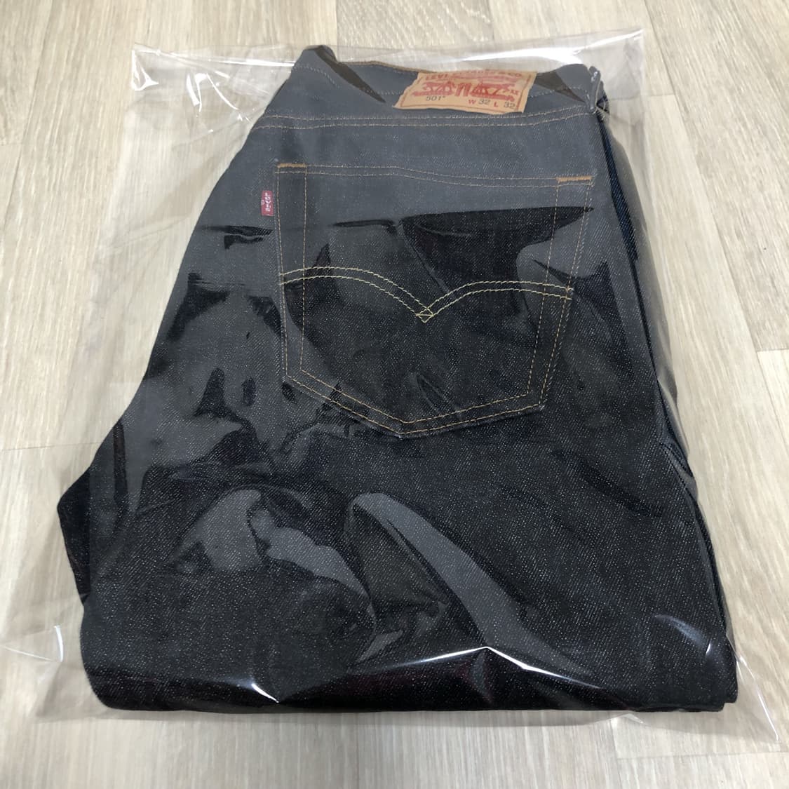 (31) 리바이스 Levi's 501 스트레이트핏 흑청 데님 상품이미지10