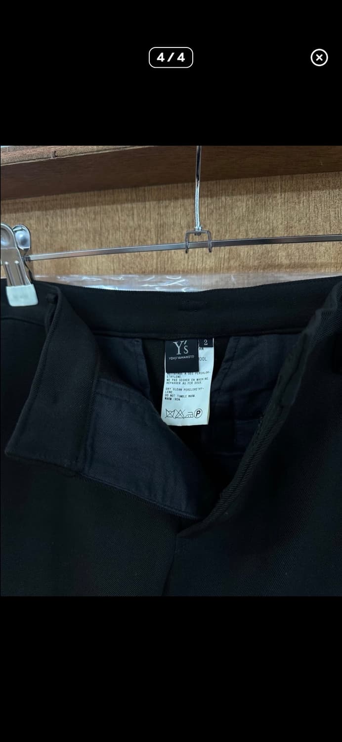 요지야마모토 카프리 팬츠 상품이미지4